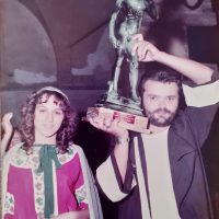 premiazione vittoria palio 1982
